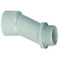 Carlon Meter Offset Socket x Thread, 423 in L, PVC, Black E995GR